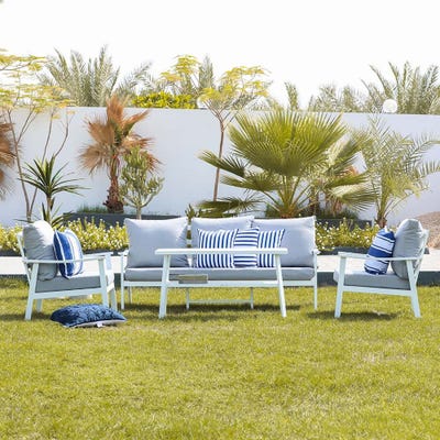 Imperial 7-Seater Outdoor Sofa Cum Dining Set - 2 Years Warranty