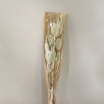 Zaria Palm Bouquet In Paper Green 100Cm