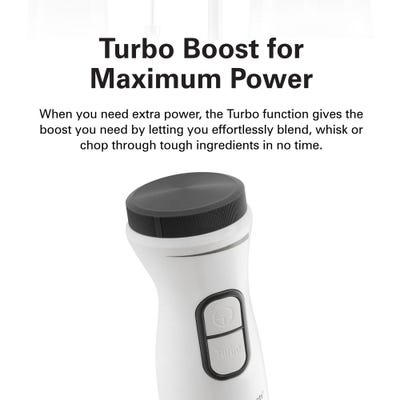 HB Turbo Boost Hand Blender HB6040-ME 600W
