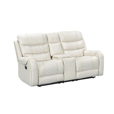 Fremont 2 Seater Fabric Recliner - Beige