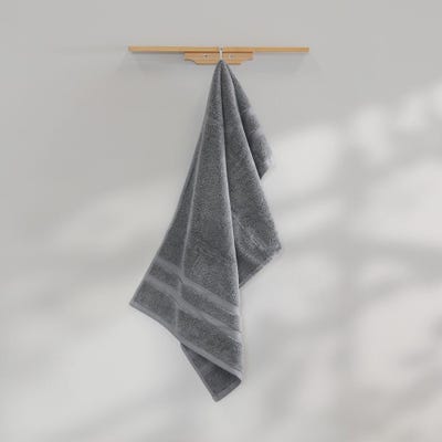 Flossy Advance Face Towel 33x33 Cm Dark Grey