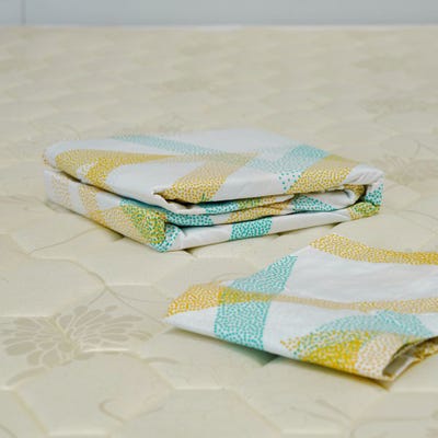 Albany Trigno Queen 3- Pcs Fitted Sheet Set 160x200 Cm Multi Color