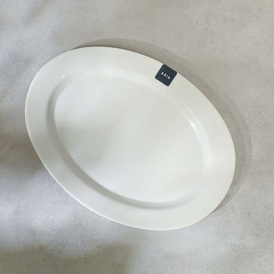 Aria Opal Oval Plate 35.5Cm