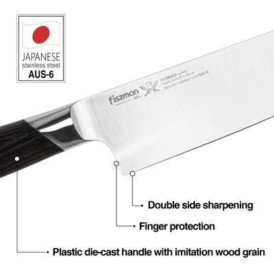 Fujiwara 8'' Chef'S Knife (Steel Aus-6) 2814