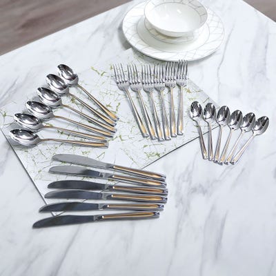 Tennessee 24 -Piece Cutlery Set -Serves 6