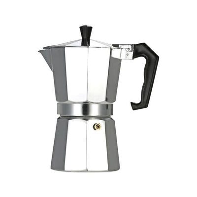 Electric Espresso Percolator Silver/Black