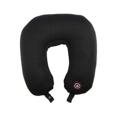 U-Shape Air Cushion Neck Massager Black 780x110x100millimeter