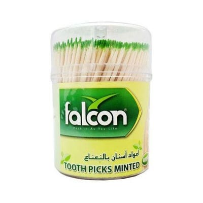400-Piece Tooth Picks - Minted Beige/Green