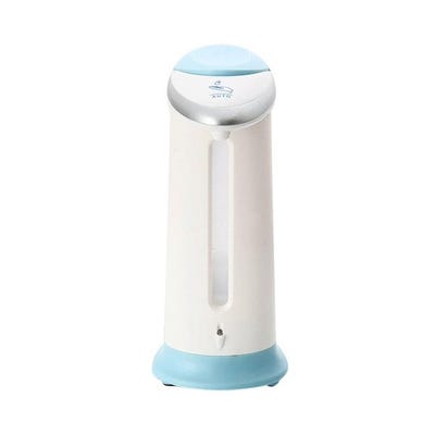 Automatic Soap Dispenser White/Blue 400ml