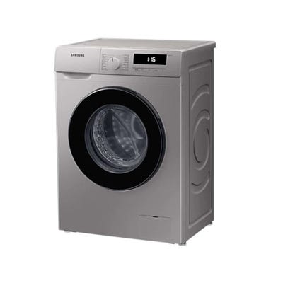 Front Loading Washing Machine 7Kg 1200RPM DIT Silver Color Black Door