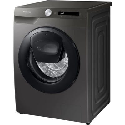 Front Loading Washer 9Kg 1400RPMAddwash Ecobubble Hygiene Steam DIT Inox Color Black Door