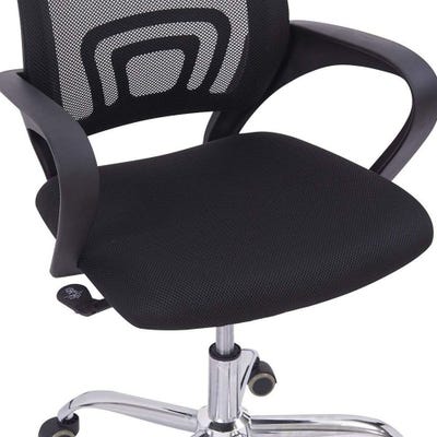 Sleekline 6901 Low Back Mesh Office Chair Black Without Rocking Function (Black), 6901_Black-Mesh_Chair