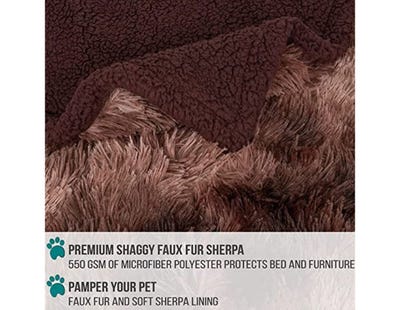 Comfortable Ultra Soft Pet Blanket With Self Warming Soft Cushion with Fleece Hand feel