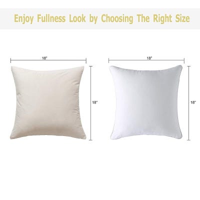 Volcanics Velvet Decorative Throw Pillow Covers, Pack of 4 - Cream White